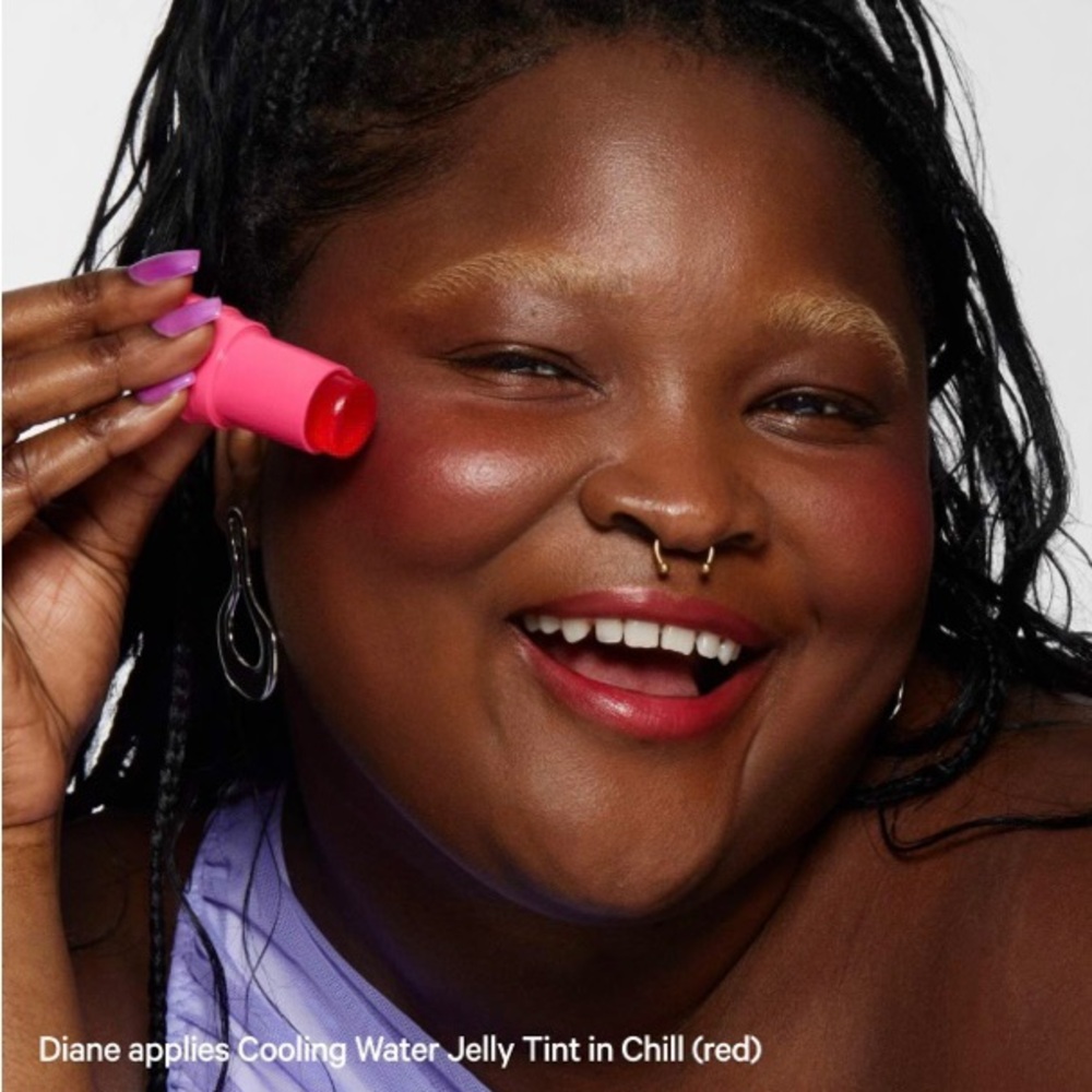 Milk Makeup Cooling Water Jelly Lip Tint and Cheek Blush Stain Chill - Picture 10 of 16